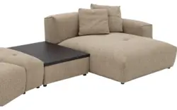 Goossens loungebank lago bruin stof - 8260088-gespiegeld-18