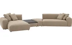 Goossens loungebank lago bruin stof - 8260088-goossens-lago-bank-stof-bruin-01
