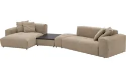 Goossens loungebank lago bruin stof - 8260088-goossens-lago-bank-stof-bruin-01