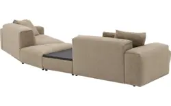 Goossens loungebank lago bruin stof - 8260088-goossens-lago-bank-stof-bruin-01