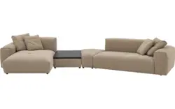 Goossens loungebank lago bruin stof - 8260088-goossens-lago-bank-stof-bruin-01