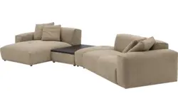 Goossens loungebank lago bruin stof - 8260088-goossens-lago-bank-stof-bruin-01