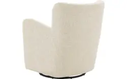 Goossens draaifauteuil brownie wit stof - 8260098-goossens-brownie-fauteuil-stof-01