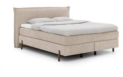 Goossens boxspring compleet gs 200 compleet beige stof - 8260100-goossens-gs-200-boxspring-stof-13