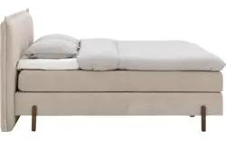 Goossens boxspring gs 200 beige stof - 8260100-goossens-gs-200-boxspring-stof-01