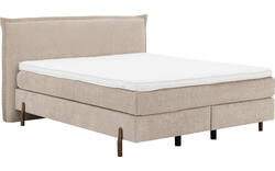 Goossens boxspring compleet gs 200 compleet beige stof - 8260100-goossens-gs-200-boxspring-stof-13