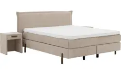 Goossens boxspring gs 200 beige stof - 8260100-goossens-gs-200-boxspring-stof-01