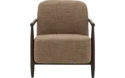 Goossens fauteuil fuzz bruin stof - 8260106-goossens-fuzz-fauteuil-stof-01