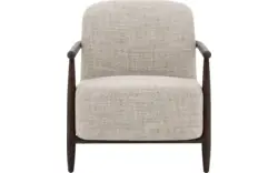 Goossens fauteuil fuzz bruin stof - 8260107-goossens-fuzz-fauteuil-stof-01