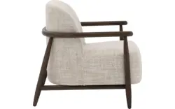 Goossens fauteuil fuzz bruin stof - 8260107-goossens-fuzz-fauteuil-stof-01
