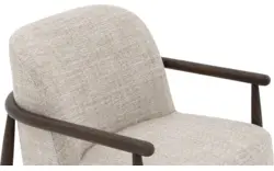 Goossens fauteuil fuzz bruin stof - 8260107-goossens-fuzz-fauteuil-stof-01