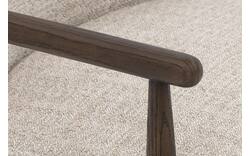 Goossens fauteuil fuzz bruin stof - 8260107-goossens-fuzz-fauteuil-stof-01