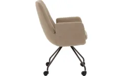 Goossens excellent eetkamerstoel mabach beige stof - 8260113-goossens-excellent-mabach-eetkamerstoel-stof-beige-01