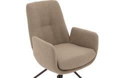 Goossens excellent eetkamerstoel mabach beige stof - 8260113-goossens-excellent-mabach-eetkamerstoel-stof-beige-01