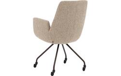 Goossens excellent eetkamerstoel mabach bruin stof - 8260114-goossens-excellent-mabach-eetkamerstoel-stof-bruin-02