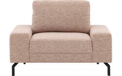 Goossens loveseat valdena roze stof - 8260115-goossens-valdena-bank-stof-roze-01