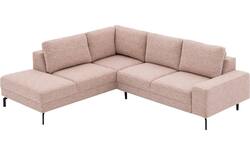 Goossens hoekbank valdena roze stof - 8260119-gespiegeld-02
