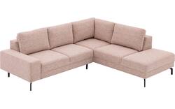 Goossens hoekbank valdena roze stof - 8260119-goossens-valdena-bank-stof-roze-01