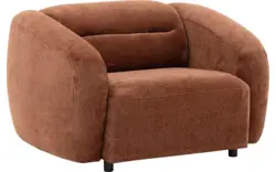 Goossens fauteuil zitra bruin stof - 8260130-goossens-zitra-bank-stof-bruin-01