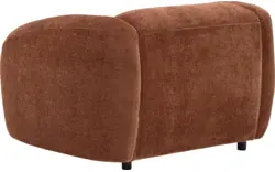 Goossens fauteuil zitra bruin stof - 8260130-goossens-zitra-bank-stof-bruin-01