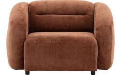 Goossens fauteuil zitra bruin stof - 8260130-goossens-zitra-bank-stof-bruin-01
