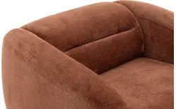 Goossens fauteuil zitra bruin stof - 8260130-goossens-zitra-bank-stof-bruin-01