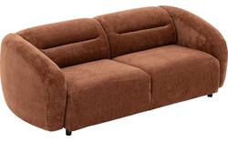 Goossens zitbank zitra bruin stof - 8260131-goossens-zitra-bank-stof-bruin-01