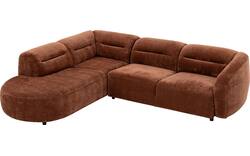 Goossens hoekbank zitra bruin stof - 8260133-gespiegeld-02