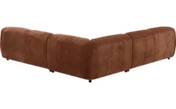 Goossens hoekbank zitra bruin stof - 8260136-gespiegeld-02