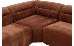 Goossens hoekbank zitra bruin stof - 8260136-gespiegeld-02