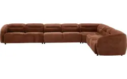 Goossens hoekbank zitra bruin stof - 8260137-gespiegeld-02