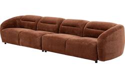 Goossens zitbank zitra bruin stof - 8260139-goossens-zitra-bank-stof-bruin-02