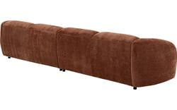 Goossens zitbank zitra bruin stof - 8260139-goossens-zitra-bank-stof-bruin-01