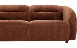 Goossens zitbank zitra bruin stof - 8260139-goossens-zitra-bank-stof-bruin-01