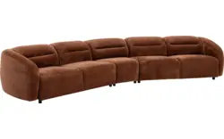 Goossens zitbank zitra bruin stof - 8260140-goossens-zitra-bank-stof-bruin-01