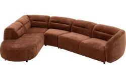 Goossens hoekbank zitra bruin stof - 8260141-gespiegeld-02