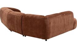 Goossens hoekbank zitra bruin stof - 8260141-gespiegeld-02