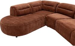 Goossens hoekbank zitra bruin stof - 8260141-gespiegeld-02
