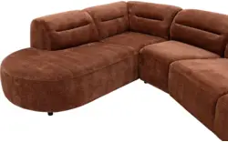 Goossens hoekbank zitra bruin stof - 8260141-gespiegeld-02