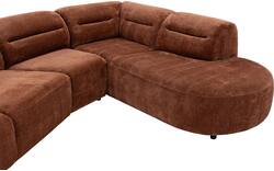 Goossens hoekbank zitra bruin stof - 8260141-goossens-zitra-bank-stof-bruin-01