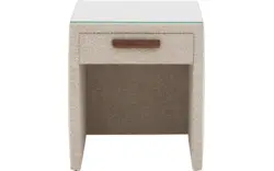 Goossens nachtkastje gs 200 nk beige stof - 8260145-goossens-gs-200-nk-nachtkastje-stof-01