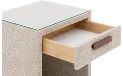 Goossens nachtkastje gs 200 nk beige stof - 8260145-goossens-gs-200-nk-nachtkastje-stof-01