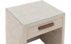 Goossens nachtkastje gs 200 nk beige stof - 8260145-goossens-gs-200-nk-nachtkastje-stof-01
