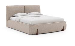 Goossens bedframe luxy storage bruin stof - 8260148-goossens-luxy-storage-bedframe-stof-01