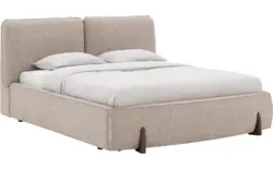 Goossens bedframe luxy bruin stof - 8260148-goossens-luxy-storage-bedframe-stof-19