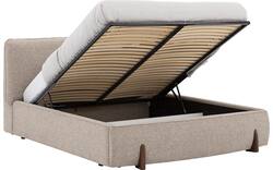 Goossens bedframe luxy storage bruin stof - 8260148-goossens-luxy-storage-bedframe-stof-02