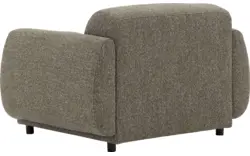 Goossens loveseat benk groen stof - 8260149-goossens-benk-bank-stof-groen-01