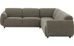 Goossens hoekbank benk groen stof - 8260155-goossens-benk-bank-stof-groen-01