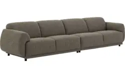 Goossens zitbank benk groen stof - 8260156-goossens-benk-bank-stof-groen-01