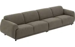 Goossens zitbank benk groen stof - 8260156-goossens-benk-bank-stof-groen-01